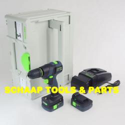 Accu Schroefboormachine TXS 12 - 2,5-Plus met 2x accu in SYS3 M 187 | 576873